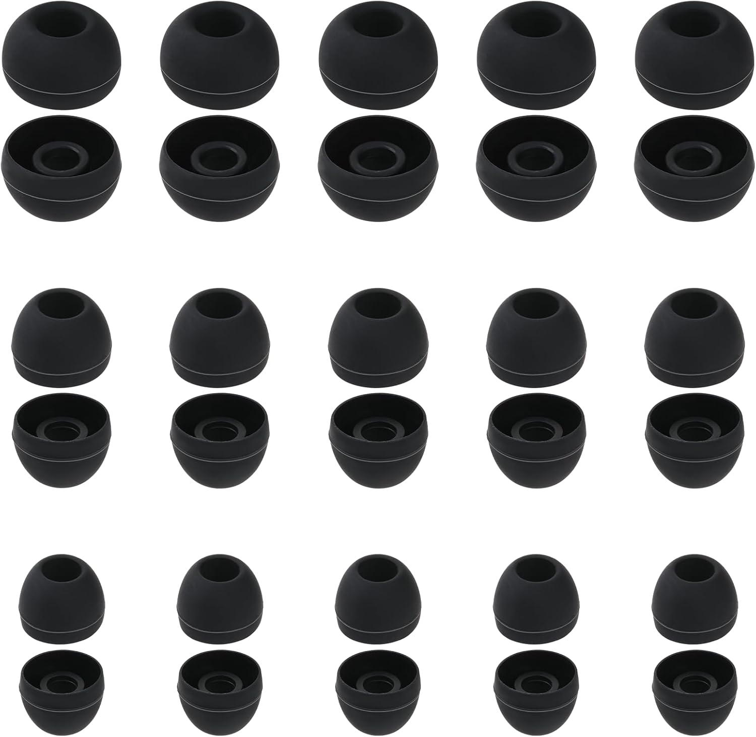 Silikon Ersatz-Ohrstöpsel in Größen S/M/L